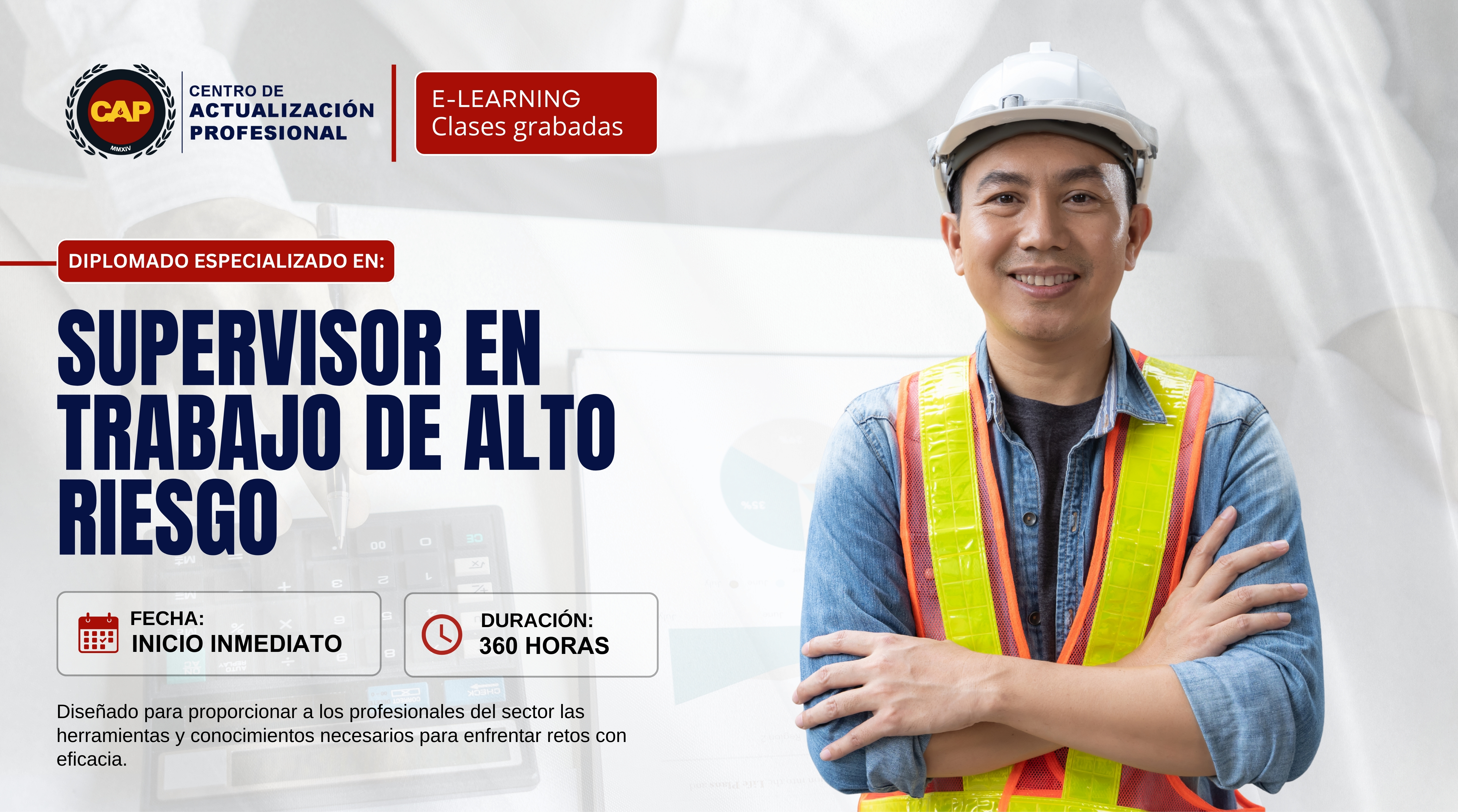 Diplomado en Supervisor en Trabajos de Alto Riesgo (E-learning)