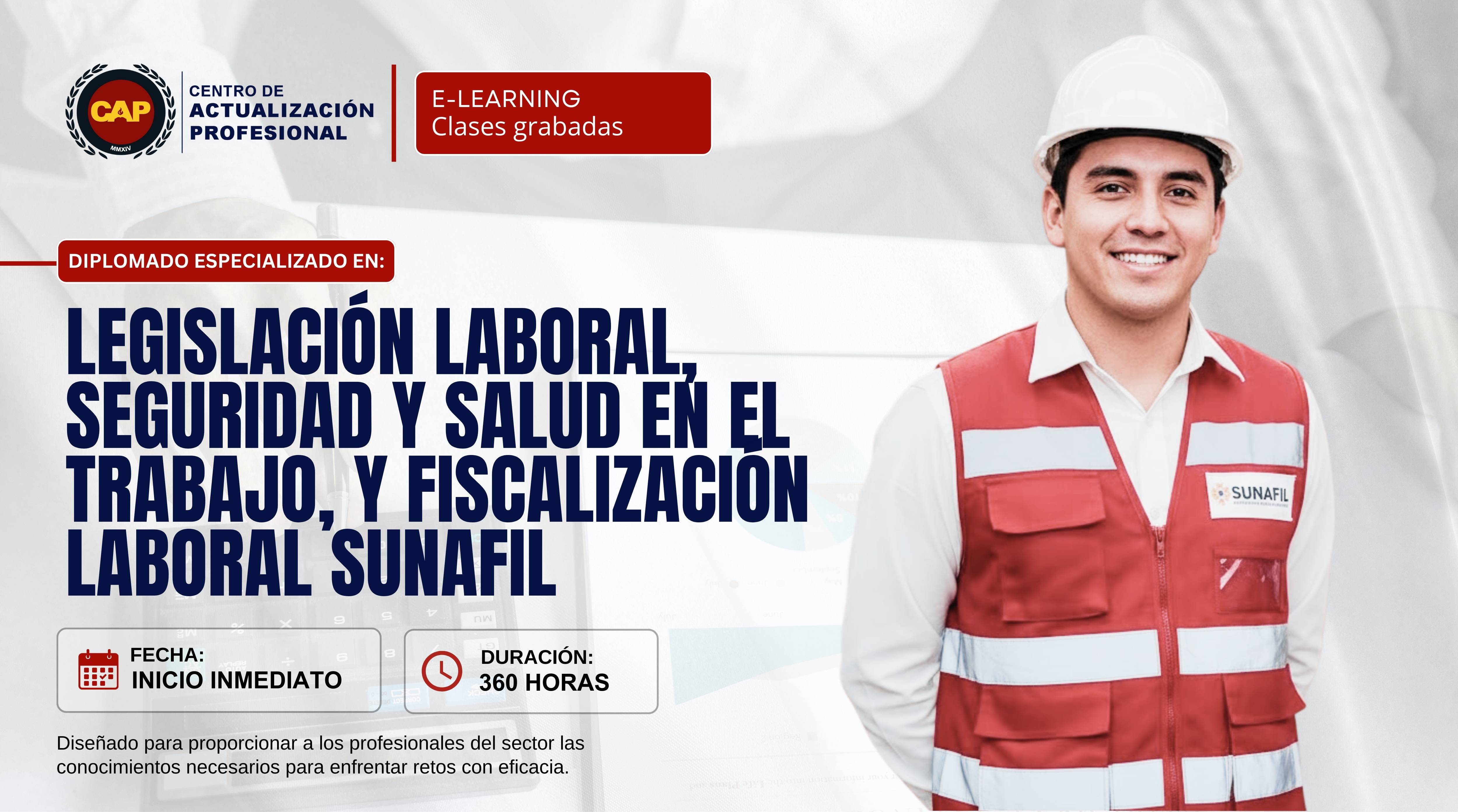 Diplomado Especializado en Legislación Laboral, Sst y Fiscalización Laboral