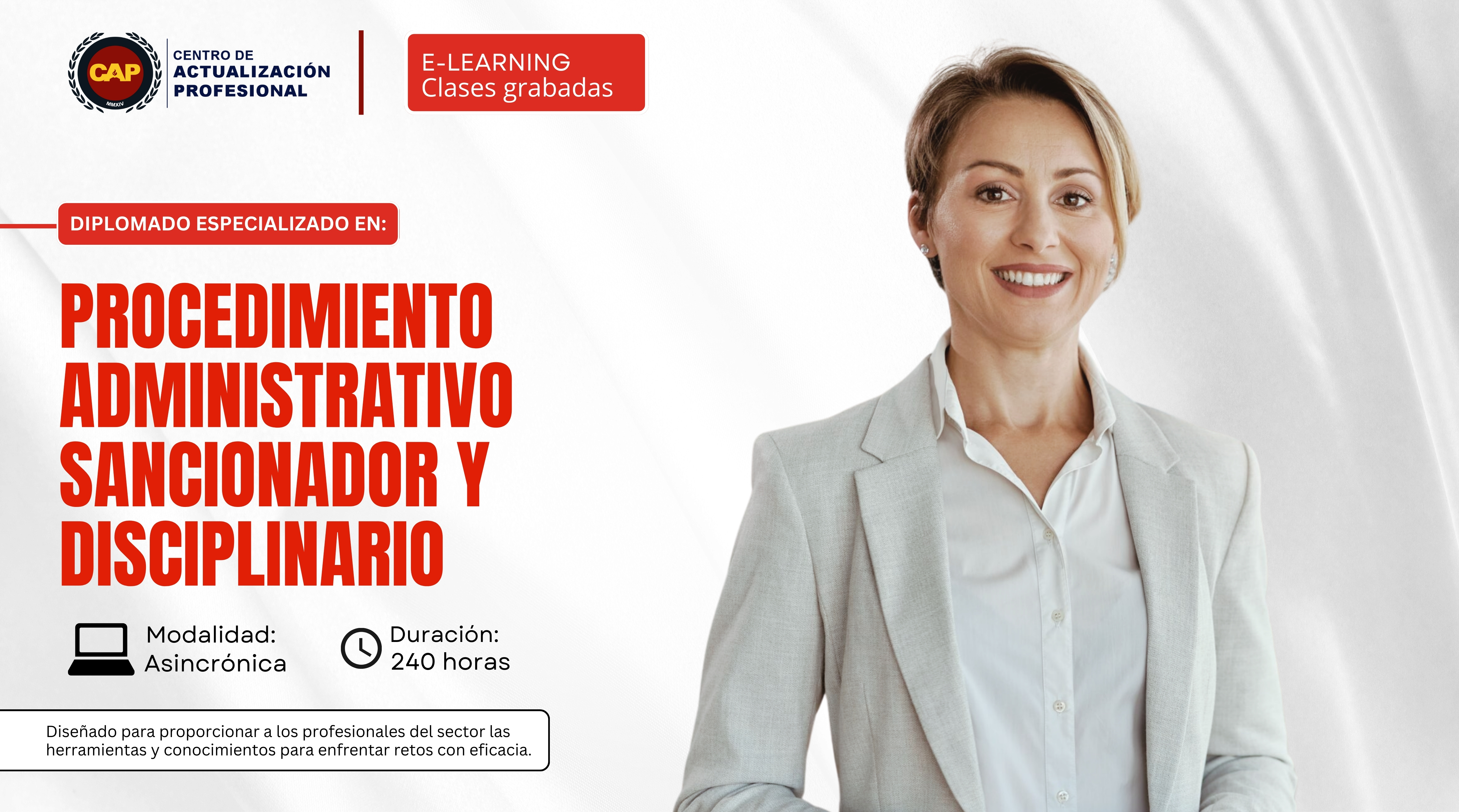 Diplomado especializado en Procedimiento Administrativo Sancionador y Disciplinario